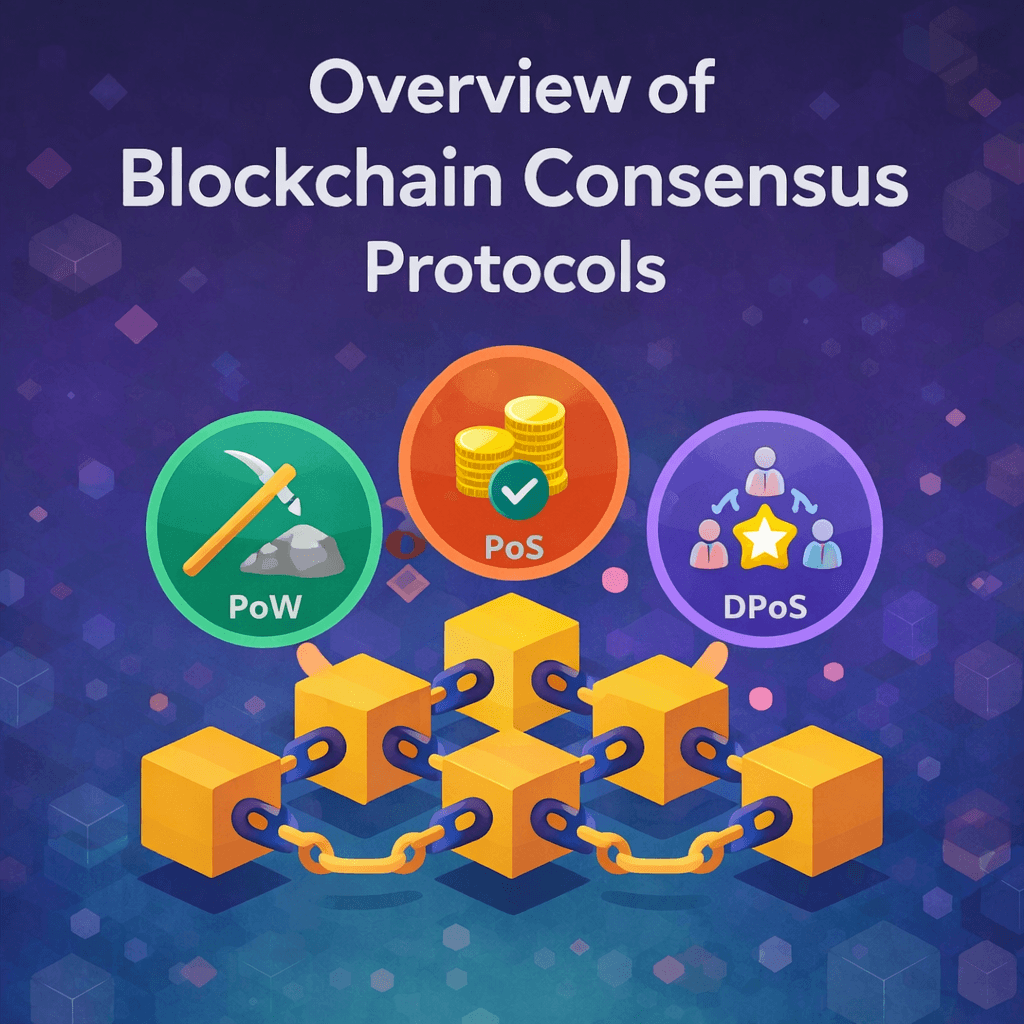 Overview of Blockchain Consensus Protocols